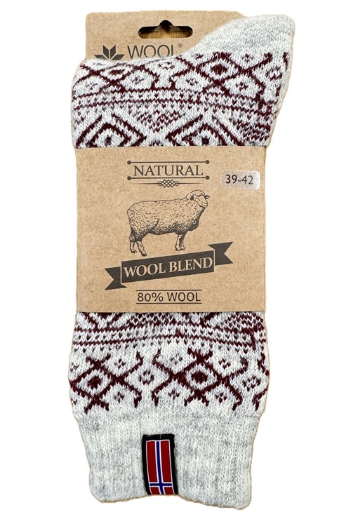 Mjuka ullstrumpor av 80% lammull från WOOLWEAR