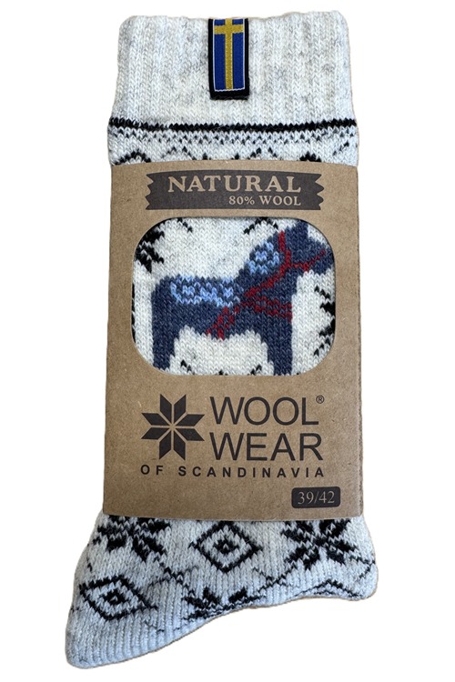 Varma ullstrumpor av 80% lammull i toppkvalitet från WOOLWEAR of Scandinavia