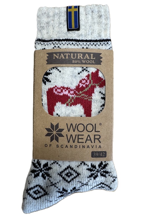 Varma ullstrumpor av 80% lammull i toppkvalitet från WOOLWEAR of Scandinavia